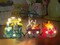 Easter Decorations for Home,Train, LED Easter Table Decor, Home Decor Rabbit Lighted Centerpieces